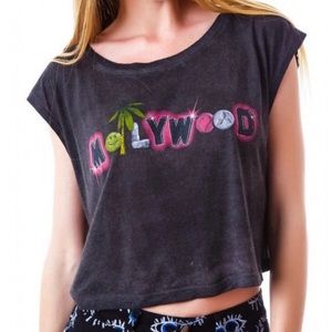 Prince Peter Collection Mollywood Graphic Cropped Tee